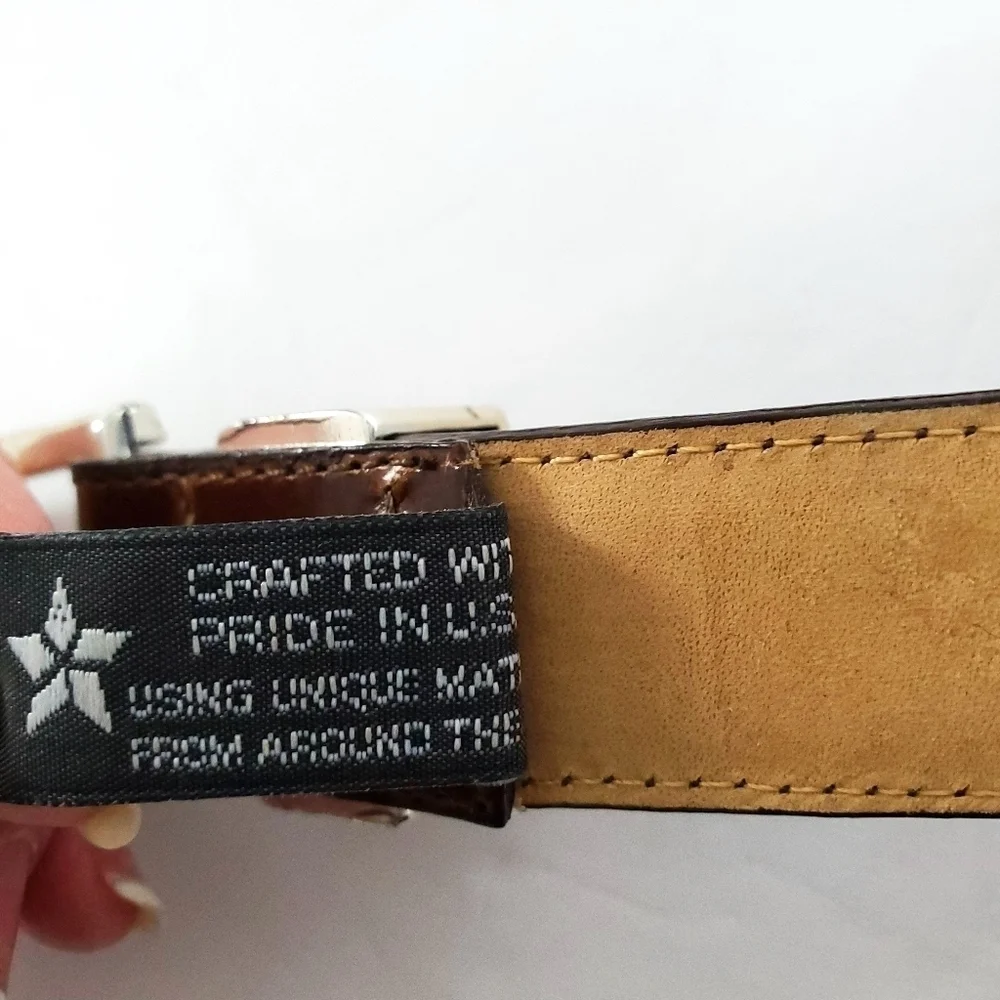 Brighton leather belt small - Picture 9 of 9